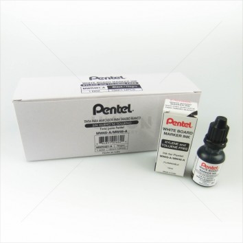 PENTEL หมึกเติมปากกาไวท์บอร์ด 15ml MWR401 <1/12> ดำ